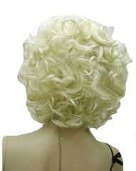 Synthetic Hair Marilyn Style Wig Women Short Curly Sexy Cosplay Costume Party Hot Quality Hair Wig Girls Free Cap+ Comb