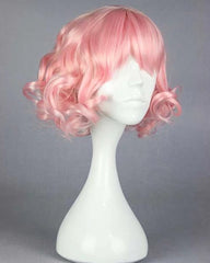 Cosplay Wig Halloween Wavy Japanese Harajuku Lolita Role Play Party Hair Pink