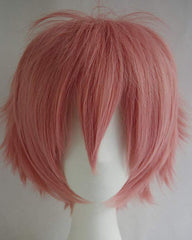 Synthetic Short Fashion Spiky Layered Anime Cosplay Wig Halloween Christmas Carnival Dress Up Pretend