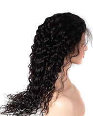 Water Wave Wig Lace Front Human Hair Wigs Pre Plucked Brazilian 360 Lace Frontal Wig 150 180 250 Density Human Hair Wig