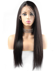 Remy Human Hair Straight 13x4 Lace Front Wig 8-26inch