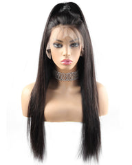 Remy Human Hair Straight 13x4 Lace Front Wig 8-26inch