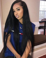 Clip In Synthetic Hair Extensions 7 Pieces 24inch Long Hairpiece Straight Hair