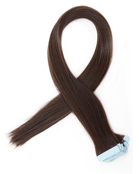 Tape In Synthetic Hair Extensions 22inch 40 Pieces/pack Long Hairpiece Straight Hair