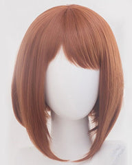 Cosplay Wig Heat Resistant Short Brown Anime Party Wig