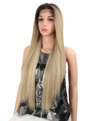 Synthetic Straight Hair 13x4 Lace Frontal Wig