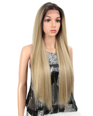 Synthetic Straight Hair 13x4 Lace Frontal Wig