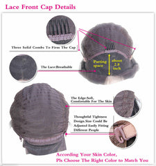 Long Straight Lace Front Wig Black Roots Ombre Pink Synthetic Wigs Cosplay Party