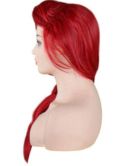Synthetic Wig Christmas Present Copper Red Hair Female Cartoon Character Big Wave Wig