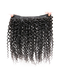 Remy Braziian Deep Curly Wave Human Hair One Bundles 8-30inch Natural Color