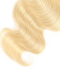 Remy Brazilian Ombre Human Hair Bundles Weaves with 13x4 Lace Frontal Body Wave Hair 1B/613 Color