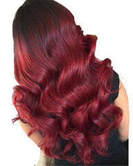 Remy Human Hair Body Wave Hair 13x6 Lace Frontal Wig 8-26inch 1B/99J Color