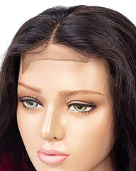 Remy Human Hair Body Wave Hair 4x4 Lace Closure Wig 8-26inch 1B/99J Color