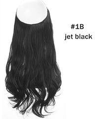 Halo Hair  Extensions Synthetic Wave Hair 14inch 120Gram