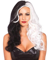 Cosplay Costume Party Halloween Colorful Hairpiece Women's Long Wavy Wig Costume Accessory