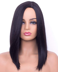 14inch Bob Wigs Short Straight Synthetic Wigs for Women Natural Looking Heat Resistant