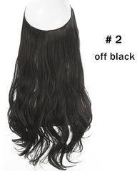 Halo Hair  Extensions Synthetic Wave Hair 14inch 120Gram