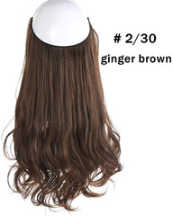 Halo Hair  Extensions Synthetic Wave Hair 14inch 120Gram