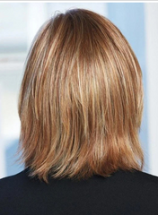 Women Short Straight Synthetic Wig Blonde Brown Women Hair Wigs Heat Resistant