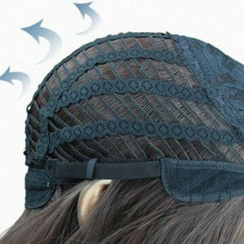 Long Ombre Brown Blonde Body Wave Synthetic Wigs For Women