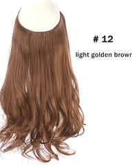 Halo Hair  Extensions 14inch 120Gram Synthetic Wave Hair