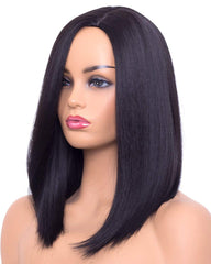 14inch Bob Wigs Short Straight Synthetic Wigs for Women Natural Looking Heat Resistant