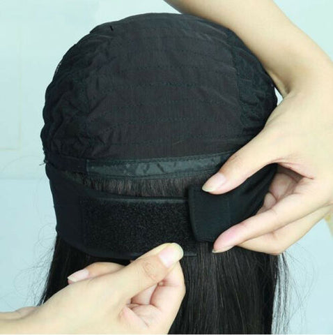 Brown Long Wavy Headband Wigs Synthetic Glueless Natural Body Wave Easy to Wear