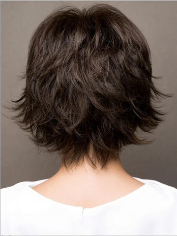 Ladies Short Wig Blonde Black Brown Wig Bob Pixie Boycut Wispy Fashion Wigs