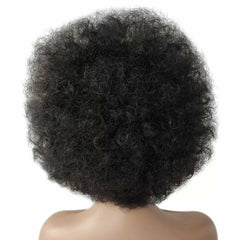 Fashion Sexy Afro Kinky Curly Wig Synthetic Heat Resistant Short Curly Hair Wigs