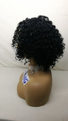 Kinky Curly Wigs Bob Heat Resistant Synthetic Hair Wigs For Womans Daily Wears