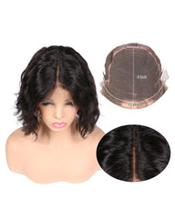 Remy Human Hair Body Wave Short Bob 13x6 Lace Front Wigs