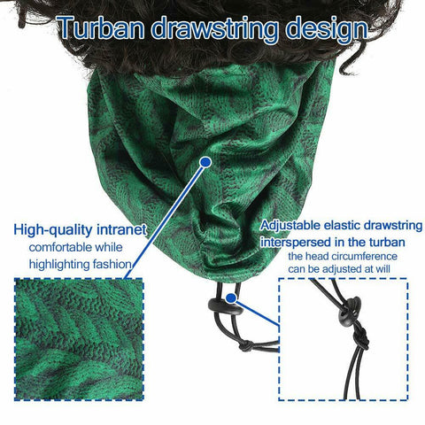 Black Kinky Curly Headband Wigs Headwrap Wigs Wrap-Wig Synthetic For Womans Wigs