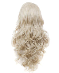 Long Wave Synthetic Hair Wigs For Women Blonde Lace Front Wigs Natural Hairline 26inch