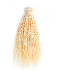Remy Braziian Deep Curly Wave Human Hair One Bundles 8-30inch 613 Color