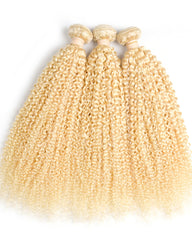 Remy Braziian Deep Curly Wave Human Hair One Bundles 8-30inch 613 Color