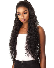 Synthetic Hair 13x6 Curly Wave Lace Front Wig Kanekalon Heat Resistant Fiber Hair Black Color