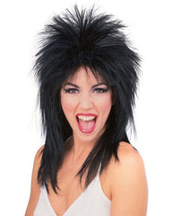 Cosplay Costume Party Halloween Colorful Hairpiece Costume Spiked Rocker Wig