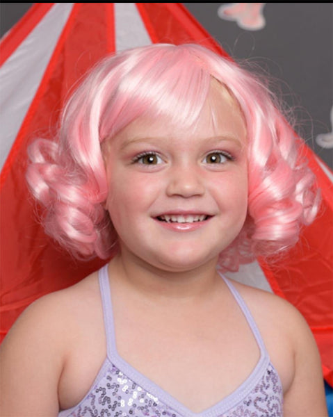 Cosplay Wig Halloween Wavy Japanese Harajuku Lolita Role Play Party Hair Pink