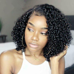 Lace Front Wigs Human Hair Wigs Brazilian Wet Curly Wigs 4X4 Lace Closure Wigs