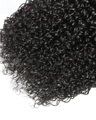 Remy Braziian Human Hair Deep Curly  Wave Hair One Bundles 8-30inch Natural Color