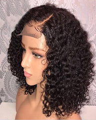 Remy Human Hair Wig For Black Women 13x6 Lace Front Curly Brazilian Virgin Hair Glueless with Baby Hair