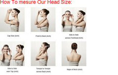 Brazilian Short Kinky Curly Real Human Hair Wigs With Bang Glueless No Lace Wigs