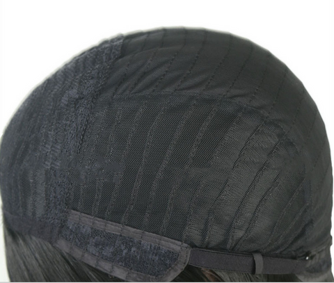 Light Blond Kinky Curly Short Wigs Dark Brown Roots Cosplay Halloween Patry Wigs